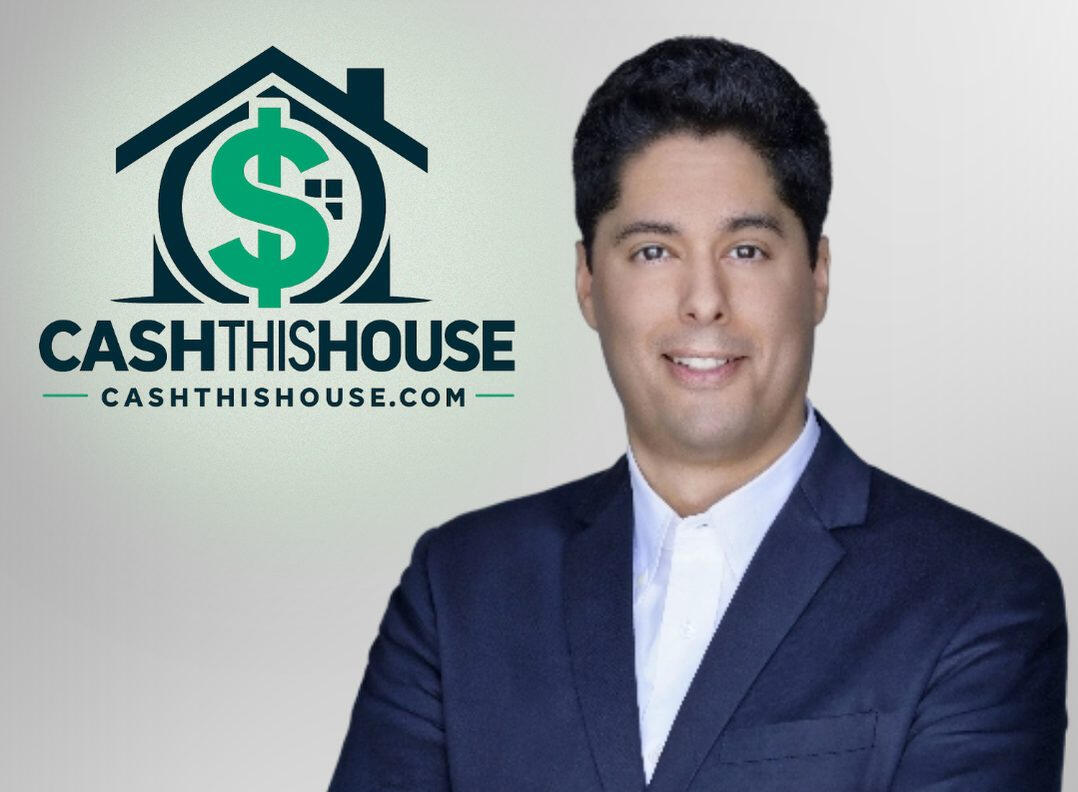Jesse Soto, cash home buyer in Abilene, TX, with the CashThisHouse.com logo